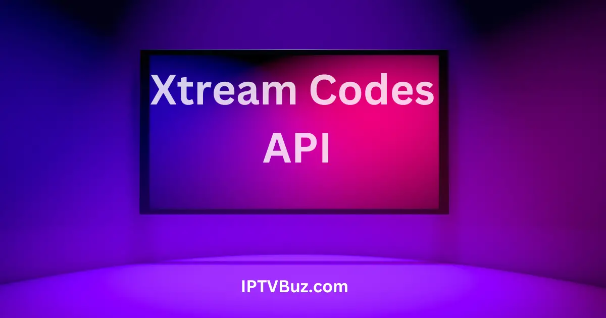 Xtream codes api