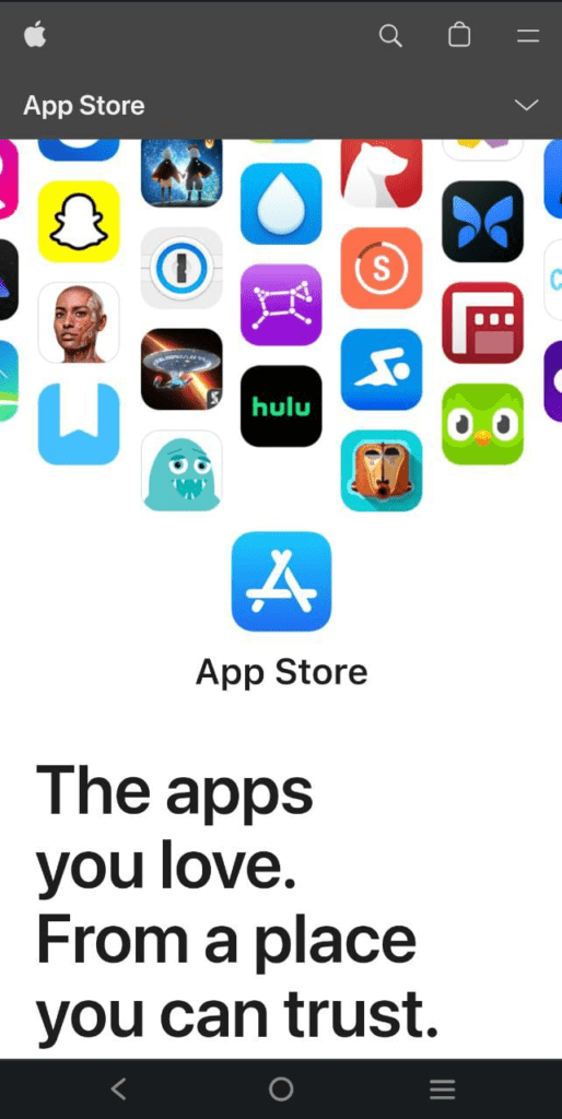 app store