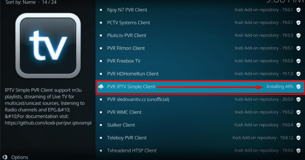 open PVR IPTV