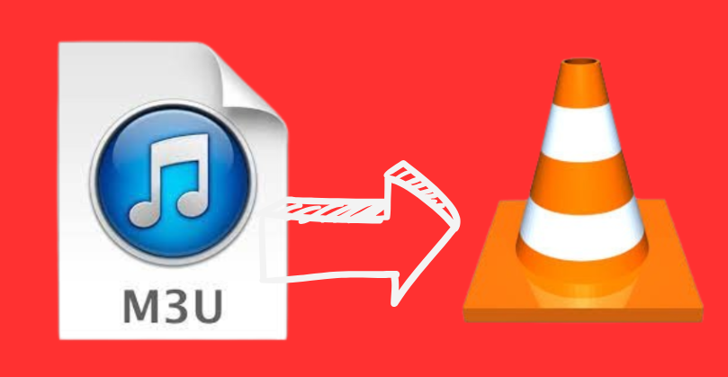 Importing the M3U Playlist into VLC Media Player