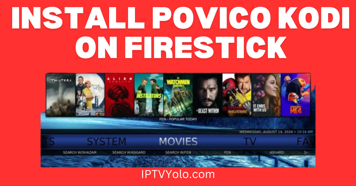 Install POVico Kodi on Firestick